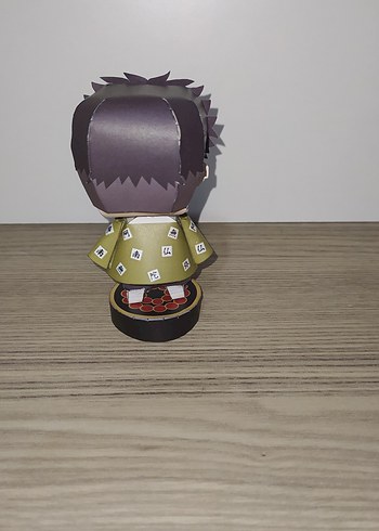 Beden Renk PaperCraft demon slayer gyomei figür
