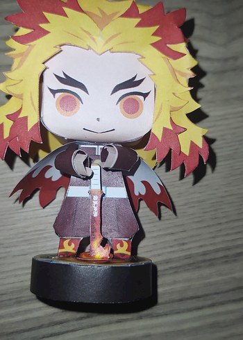  Beden PaperCraft demon slayer rengoku
