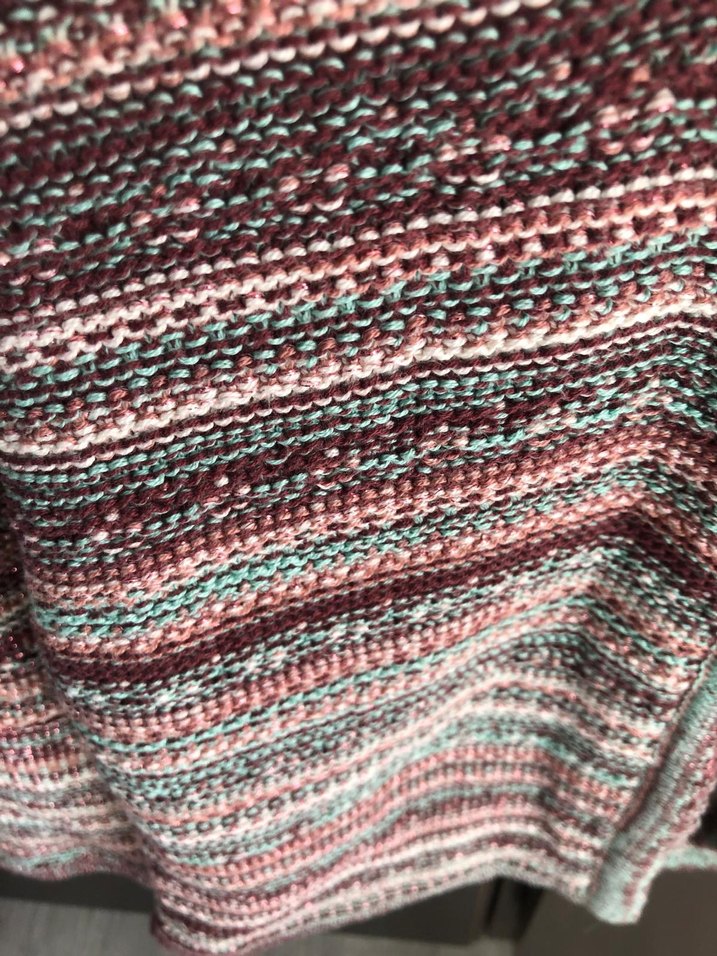 Bohem Çok Renkli Örgü crop Kadın Hırka - Görsel 4