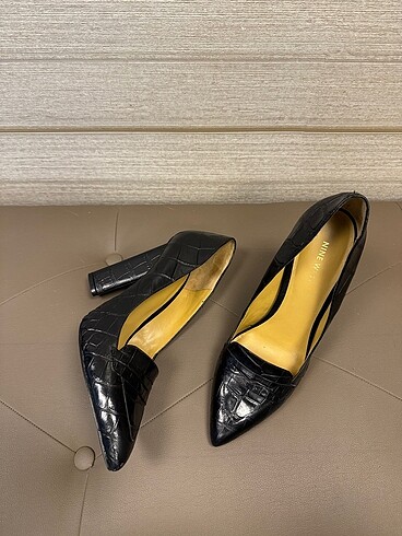 Nine West Marka, siyah, yüksek topuklu ayakkabı