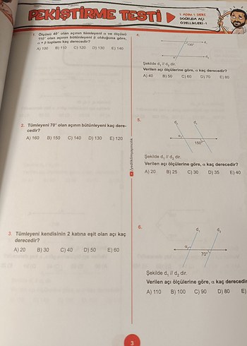 Yediiklim Geometri Video Konulu Soru Bankası - Görsel 4