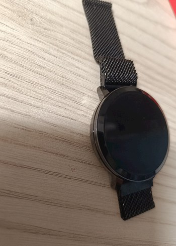 Siyah Hasır Kordonlu Akıllı Saat - Görsel 2