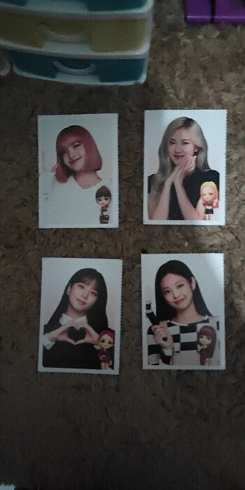 Blackpink set fotokart 