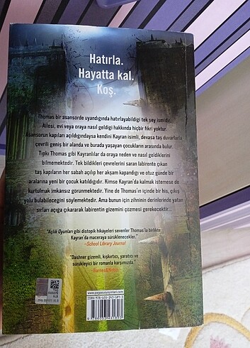 LABİRENT ÖLÜMCÜL KAÇIŞ / James Dashner