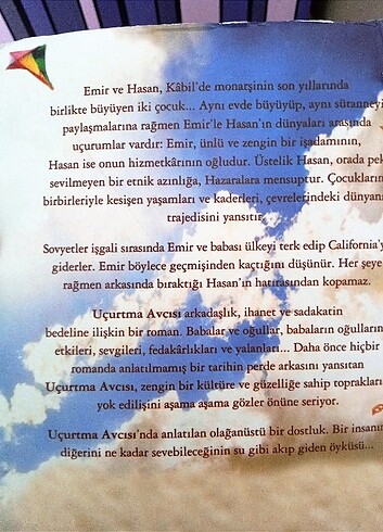 UÇURTMA AVCISI / Khaled Hosseını