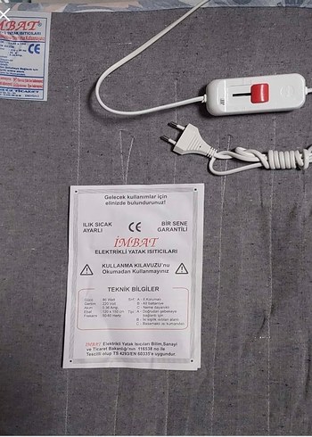 Elektrikli Battaniye 120x150 - Görsel 5