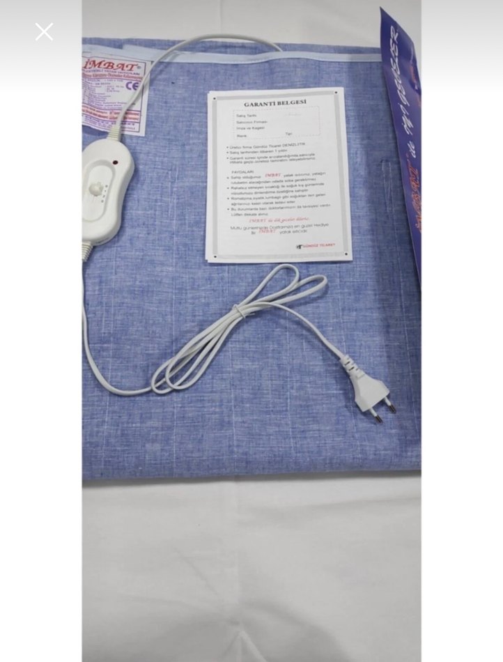 Elektrikli Battaniye 120x150 - Görsel 2