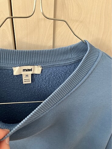 xs Beden mavi Renk Mavi sweatshirt