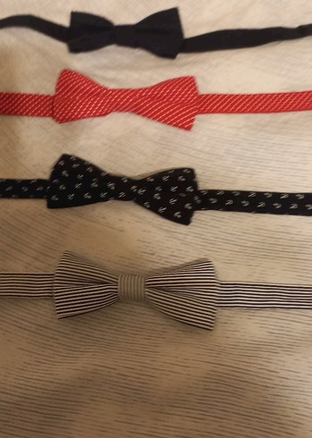 Vintage Çocuk Papyon Seti - Çok Renkli - Görsel 2