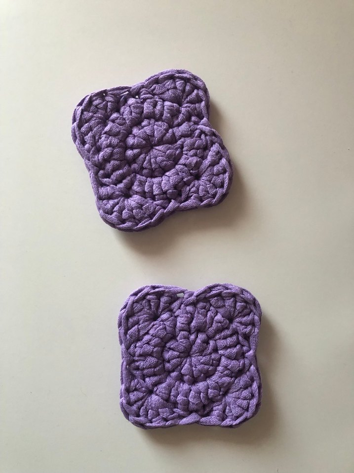 2'li Lila Bardak Altlığı - Görsel 2