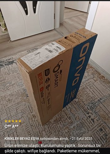 SİYAH ONVO SMART TV - Görsel 3