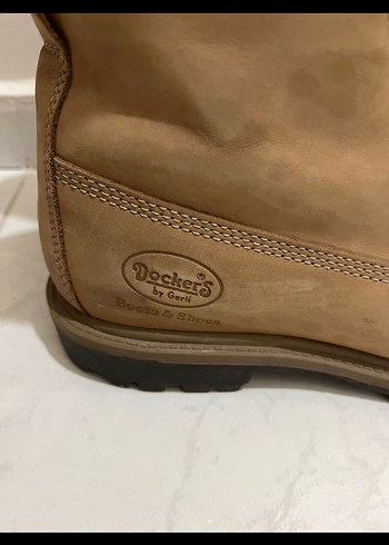 37 Beden camel Renk Dockers Süet Kürklü Bot