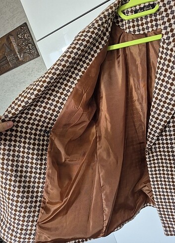 Kahverengi blazer ceket