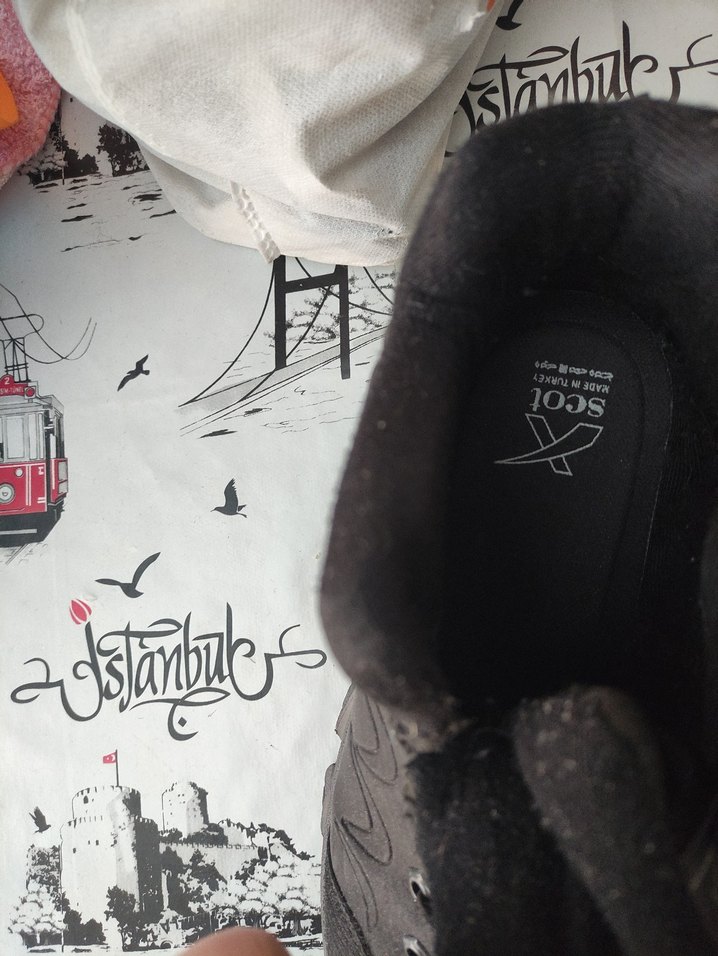 Siyah Kamuflaj Desenli Erkek Kauçuk Bot - Görsel 4