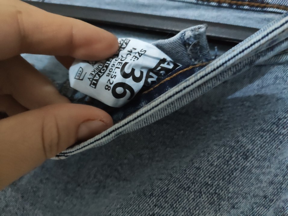 Gri Kadın Denim Pantolon - Görsel 4