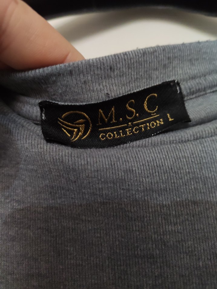 Gri Kısa Kollu Midi Elbise - Görsel 4