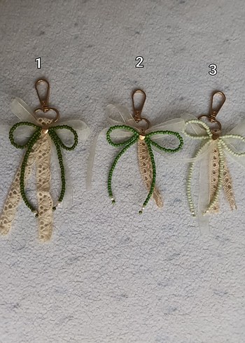 Coquette Tarzı Fiyonk Anahtarlık - Görsel 6