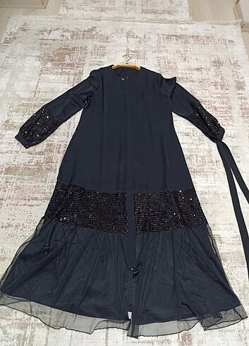 l Beden siyah Renk Abaya