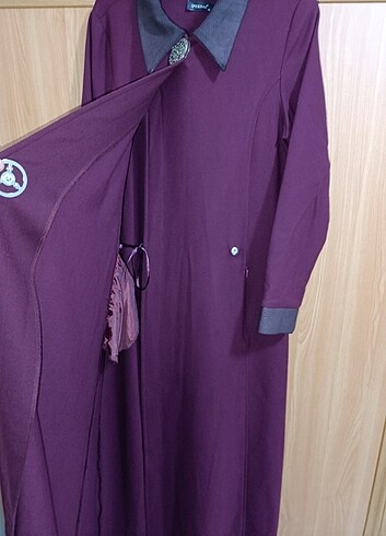 44 Beden bordo Renk Kışlık ferace