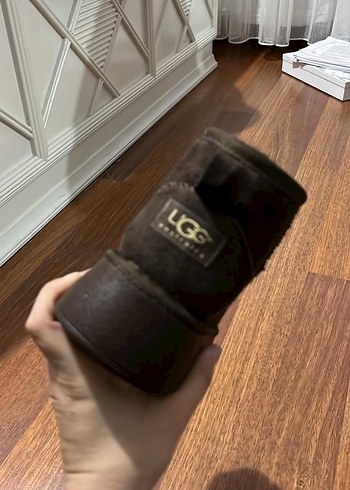 Kahverengi Süet Kadın Dolgu Topuk Bot - Görsel 2