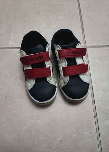 Kırmızı Erkek Çocuk Spor Ayakkabı Velcro