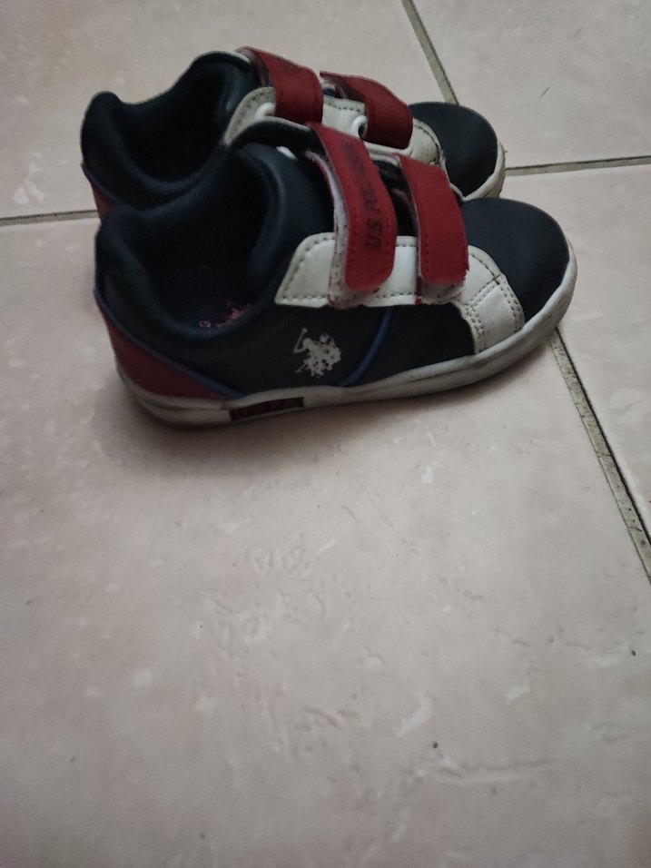 Kırmızı Erkek Çocuk Spor Ayakkabı Velcro - Görsel 2