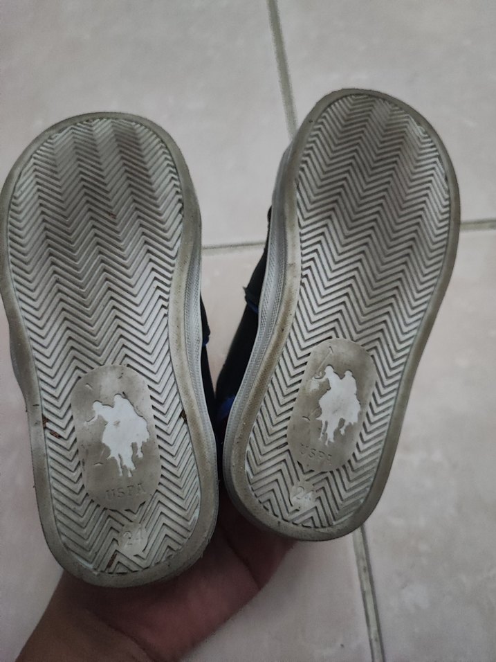 Kırmızı Erkek Çocuk Spor Ayakkabı Velcro - Görsel 4