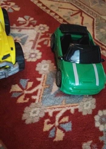 Renkli Oyuncak Arabalar Seti - Görsel 4