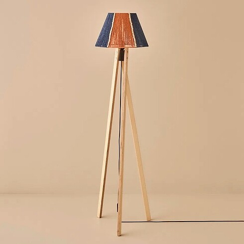 Tres Ahşap Lambader(35x125 cm)