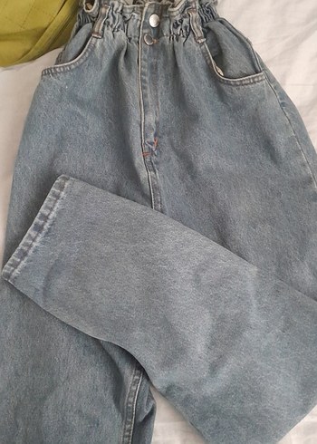 32 Beden Bol Kesim Kadın Kot Pantolon