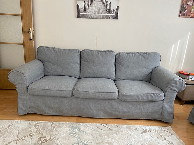 IKEA EKTORP 2 ADET 3?LÜ KOLTUK