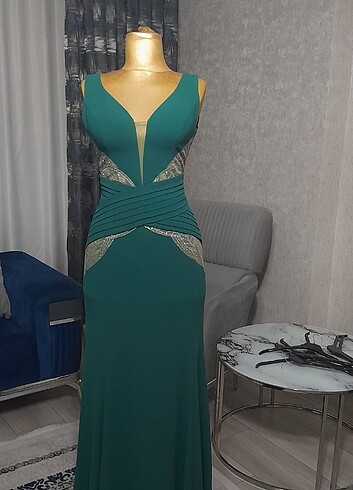 Balık abiye elbise