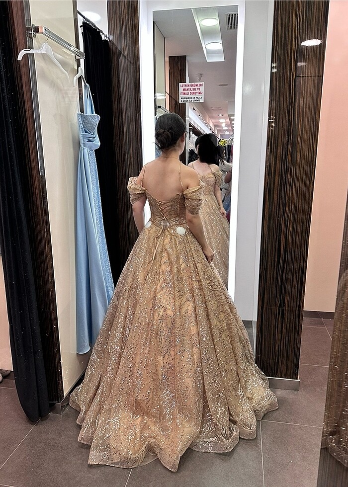 Nişan Elbisesi - Söz Elbisesi - Görsel 3