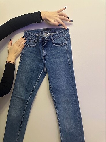 zara trf skinny jean