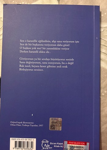 Yerçekimi Anflikar Cansever Kitabı - Görsel 2