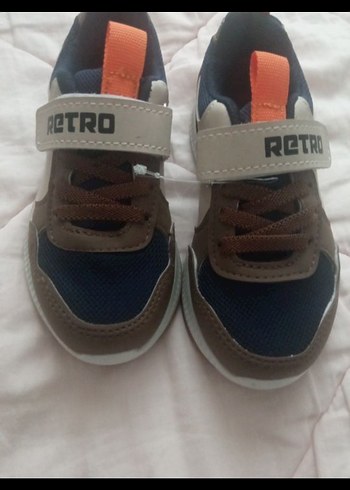 Erkek Çocuk Retro Baskılı Spor Ayakkabı - Görsel 4