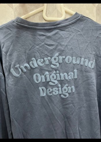 LC Waikiki etiketli mavi baskılı Uzun Kollu Sweatshirt - Görsel 4