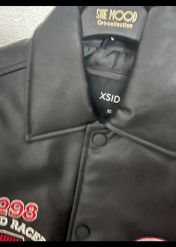 Siyah  erkek Deri Ceket - Görsel 2