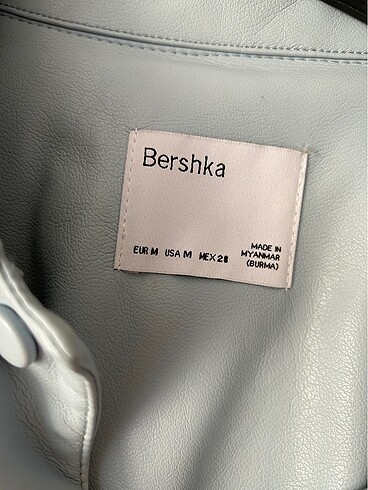 Bershka Deri gömlek