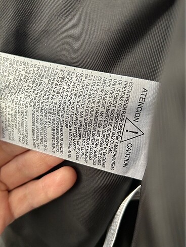m Beden yeşil Renk Zara deri blazer