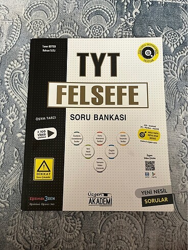 Tyt felsefe soru bankası