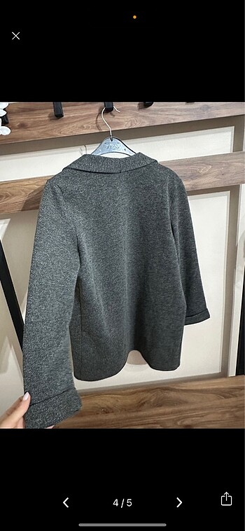 m Beden gri Renk Blazer ceket