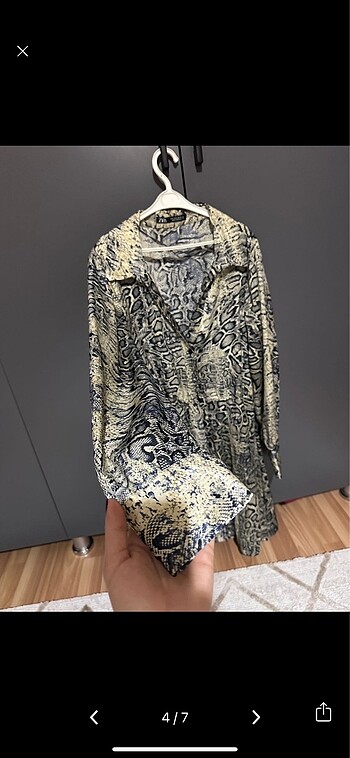 s Beden çeşitli Renk Zara leopar mini elbise