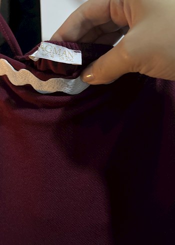 xxl Beden bordo Renk Bordo kadın elbisesi
