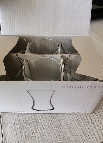 Madame Coco 6lı çay bardağı 