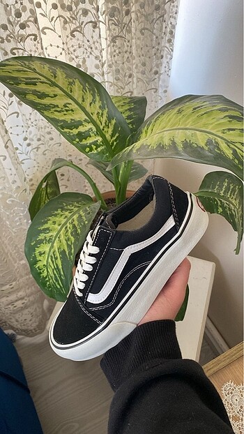 42 Beden siyah Renk Vans old skool