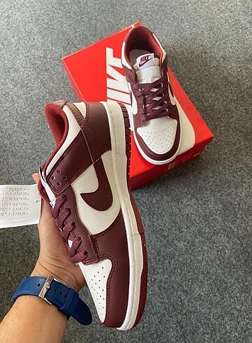 38 Beden bordo Renk Nike Dunk bordeaux