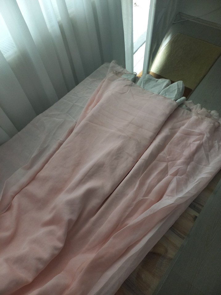 Dantel Detaylı Uzun Pembe Kadın Abiye - Görsel 5