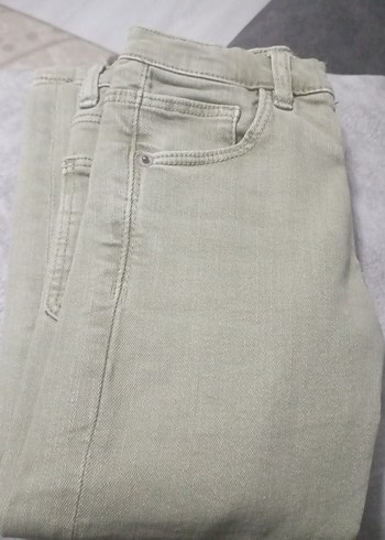 Düğmeli Haki Kumaş regular fitt - Görsel 3