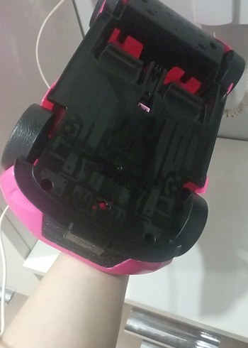 Barbie Pembe Oyuncak Araba - Görsel 5